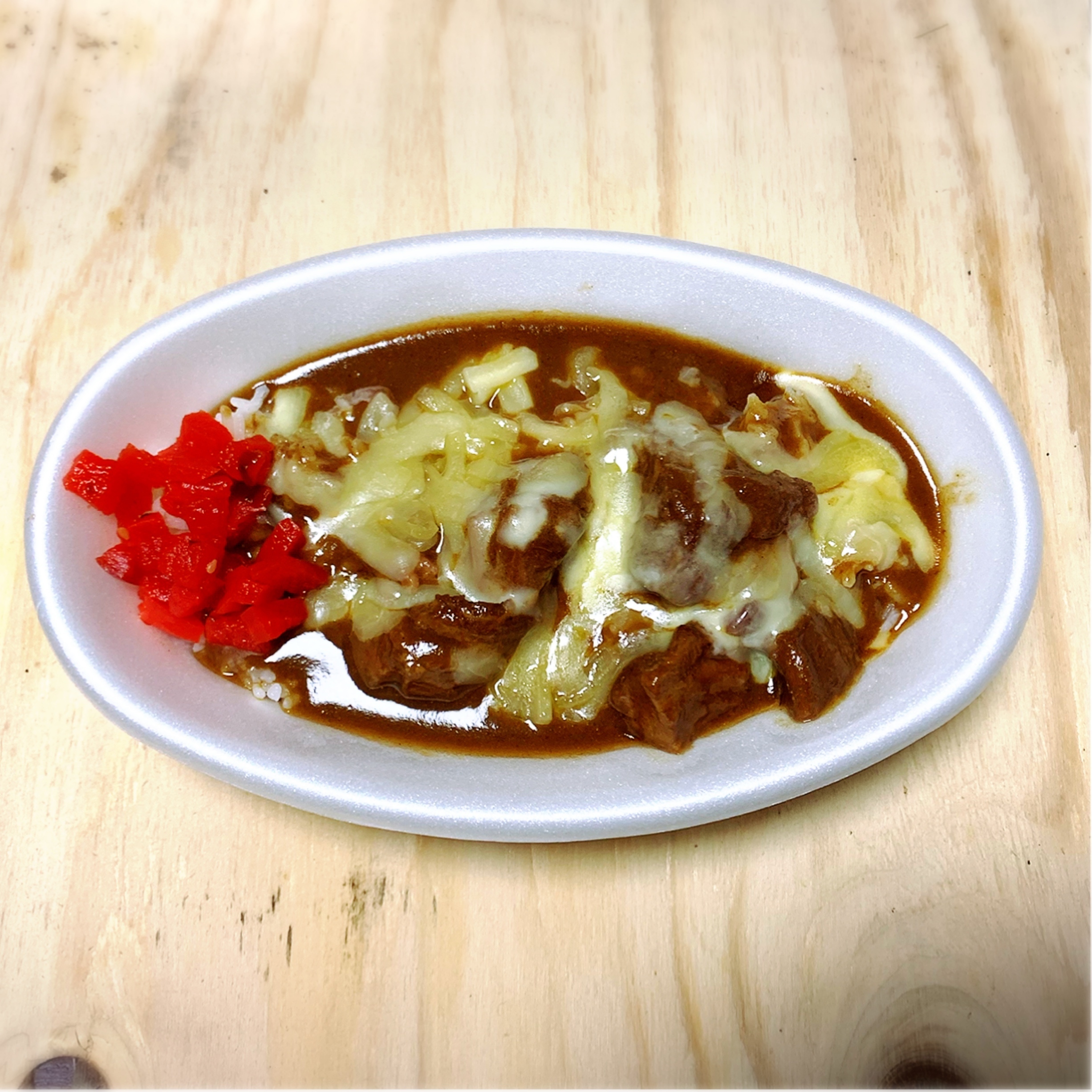 ランチ牛タンチーズカレー